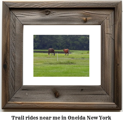 trail rides near me in Oneida, New York